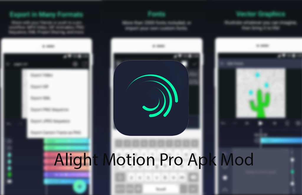 Download Alight Motion Pro Apk Mod Tanpa Watermark Terbaru 2024